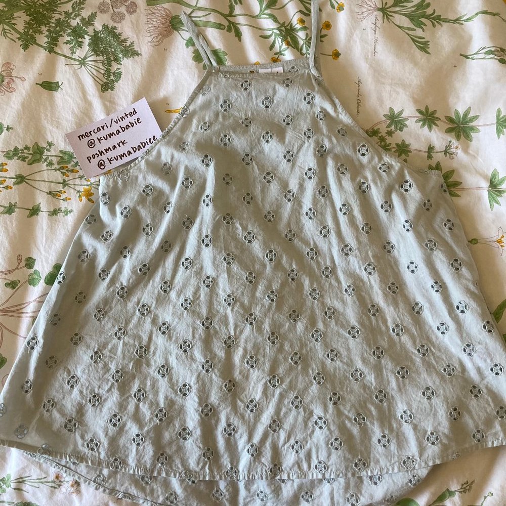 nordstrom bp - cutout embroidered top